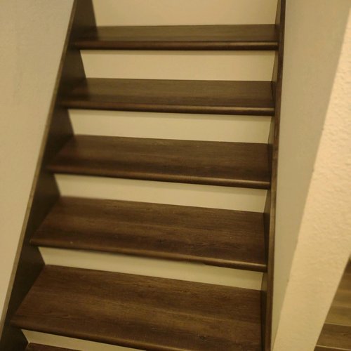 LVP Flooring and Stairs in McFarland, WI from Bisbee's Flooring Center