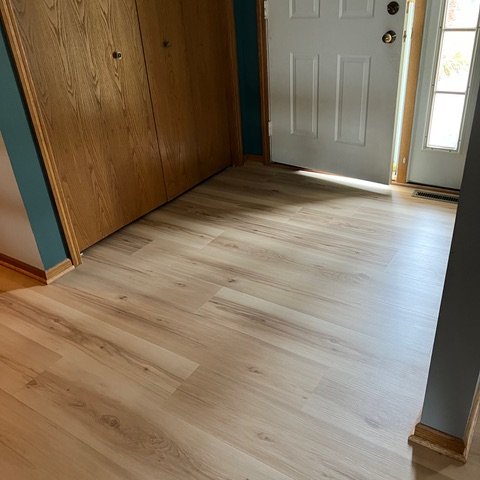 New Luxury Vinyl floors by Bisbee's Flooring Center