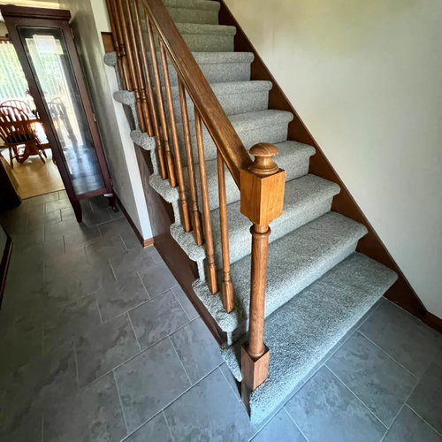 Carpet work in Maple Bluff, WI from Bisbee's Flooring Center