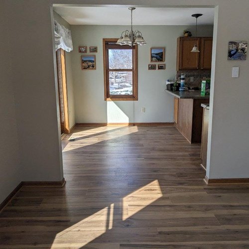 Beautiful laminate floors in McFarland, WI from Bisbee's Flooring Center