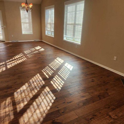 Hardwood flooring installation in Sun Prairie, WI from Bisbee's Flooring Center